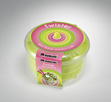 Carica l&#39;immagine nel visualizzatore di Gallery, Meliconi Centrifuga Asciuga insalata modello TWISTER, plastica colore Verde... - Ilgrandebazar