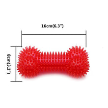 Carica l&#39;immagine nel visualizzatore di Gallery, PET SPPTIES Squeak per aggressivi Chewers Giocattolo da Denti 3PCS Red