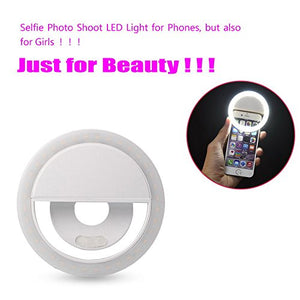 AUTOPkio Selfie Ring Light, 36 LED Light USB ricaricabile per Charge - Ilgrandebazar