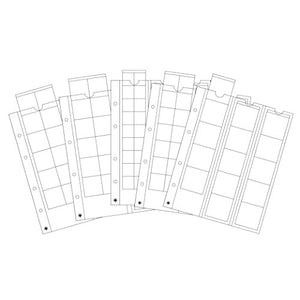 Leuchtturm 340973 OPTIMA Coin Sheets mixed with pocket each 42, 27,... - Ilgrandebazar