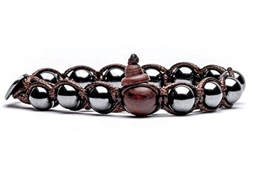 Bracciale tibetano buddista Tamashii in Ematite MainApps - Ilgrandebazar