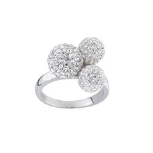 Carica l&#39;immagine nel visualizzatore di Gallery, In argento Sterling 925, con Zirconia cubica, sfere e cubica,... - Ilgrandebazar