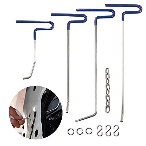 Mookis PDR Attrezzo per Rimuovere Ammaccature Kit 9 Pezzi Asta Rimuovere...