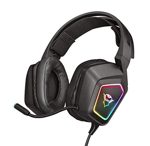 Trust GXT 450 Blizz Cuffie gaming RGB suono surround virtuale 7.1