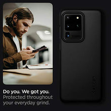 Carica l'immagine nel visualizzatore di Gallery, Spigen Cover Samsung Galaxy S20 Ultra Thin Fit Compatibile con Samsung Galaxy S20 Ultra Cover Custodia [5G] - Nero