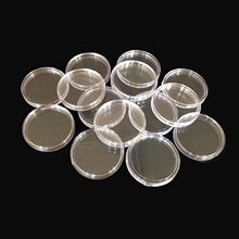 Carica l&#39;immagine nel visualizzatore di Gallery, 100pcs plastica portamonete rotondo moneta contenitore di stoccaggio e... - Ilgrandebazar