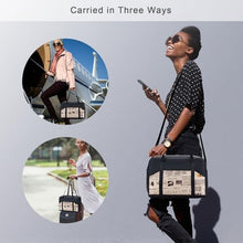Carica l&#39;immagine nel visualizzatore di Gallery, BAGZY Bagaglio a Mano 40x20x25 Ryanair，Scalabile Borsone da Viaggio Valigia per Weekend Borsoni Pieghevole Leggero Borsa Palestra Impermeabile Borsa Sportiva，Modello di Giornale