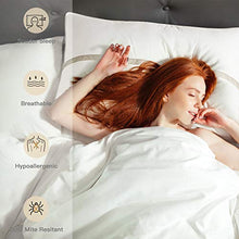 Carica l&#39;immagine nel visualizzatore di Gallery, BedStory [Nuova Versione] Cuscini Letto Coppia 42x70cm Antiacaro, Bianco - Ilgrandebazar
