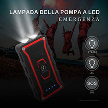Carica l&#39;immagine nel visualizzatore di Gallery, FLYLINKTECH Avviatore Emergenza per Auto- 1500A 20000mAh