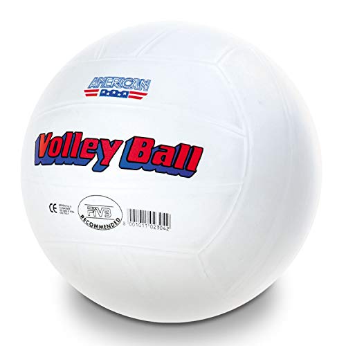Mondo- American Volley Ball Pallone, Colore Bianco, Rosso, Blu - Ilgrandebazar