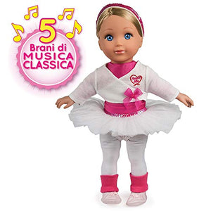 Grandi Giochi GG71153, Nuova Giulia Ballerina Amore Mio, Colore Rosa e Bianca - Ilgrandebazar