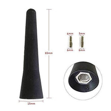 Carica l&#39;immagine nel visualizzatore di Gallery, Mini antenna universale per auto, lunghezza 2,5 cm, 65 mm, pollici, Nero - Ilgrandebazar