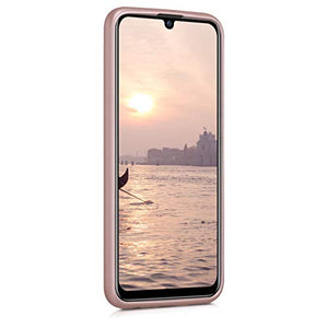 kwmobile Cover per Huawei P Smart (2019) - Protezione oro rosa metallizzato - Ilgrandebazar