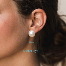 Carica l&#39;immagine nel visualizzatore di Gallery, Secret &amp; You - Orecchini da donna di perle d&#39;acqua dolce coltivate bianche... - Ilgrandebazar
