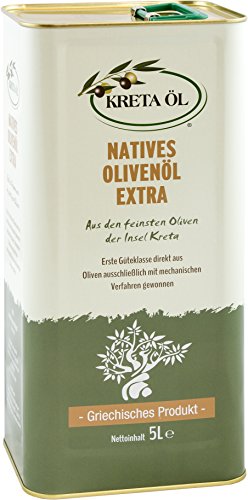 Kreta - Olio d'oliva extra vergine, confezione da 1 (1 x 5 kg)