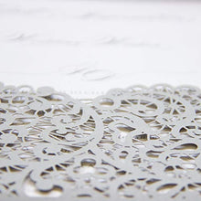 Carica l&#39;immagine nel visualizzatore di Gallery, Apribile taglio laser inviti matrimonio fai da te partecipazioni matrimonio... - Ilgrandebazar