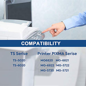 SMARTOMI confezione da 5 cartucce inchiostro PGI-570 XL CLI-571 5PK(PBK+KCMY) - Ilgrandebazar