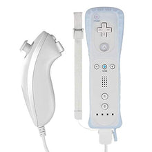 Carica l'immagine nel visualizzatore di Gallery, YiYunTE 2 In 1 Telecomando Motion Plus per Wii e U Game Remote Bianca