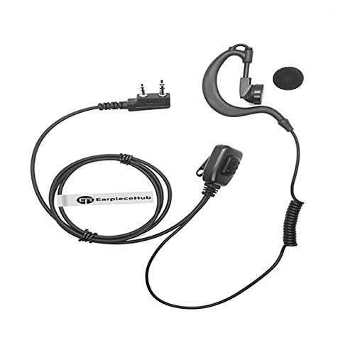 Auricolare radio a forma di G per Icom Portable IC-V8 V80 V80E V82 V85 F4026... - Ilgrandebazar