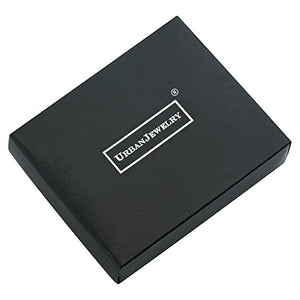 Set di collane con ciondoli a forma puzzle che si combinano Silver - Ilgrandebazar