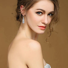 Carica l&#39;immagine nel visualizzatore di Gallery, Orecchini Donna, J.Rosée Argento 925 con 5A Zirconi Perfetto Regalo di...