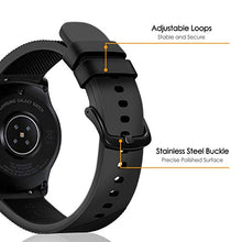 Carica l&#39;immagine nel visualizzatore di Gallery, FINTIE Cinturino per Garmin Vivoactive 3, 20mm in Silicone *Nero - Ilgrandebazar