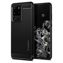 Carica l'immagine nel visualizzatore di Gallery, Spigen Cover Samsung Galaxy S20 Ultra Rugged Armor Compatibile con Samsung Galaxy S20 Ultra Cover Custodia [5G] - Nero