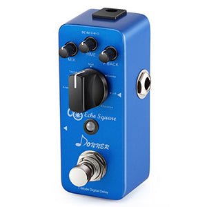 Donner Echo Square 7 Modi Delay Effetto a pedale per chitarra