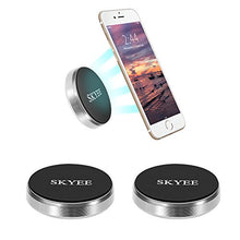 Carica l&#39;immagine nel visualizzatore di Gallery, Skyee [2 Pack Supporto Auto Smartphone Magnetico con Adesivo 3M Argento