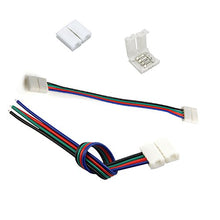 Carica l'immagine nel visualizzatore di Gallery, Fixget 20 Pcs LED Connettore, L a Forma di Connettore Led Connector
