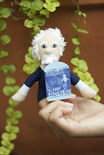 Carica l&#39;immagine nel visualizzatore di Gallery, The Unemployed Philosophers Guild Albert Einstein Finger Puppet multicoloured - Ilgrandebazar