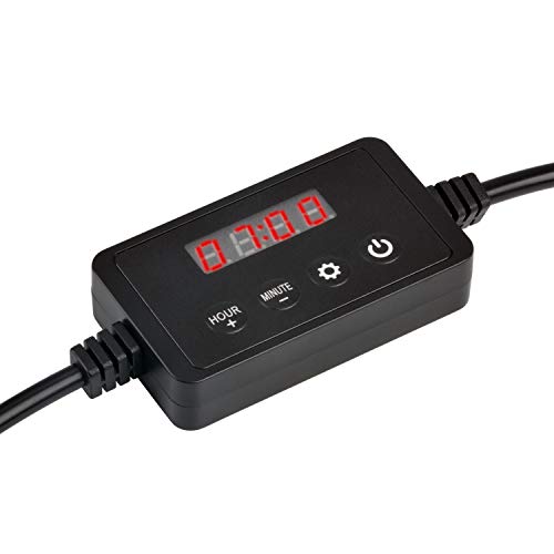 NICREW Timer dell'Acquario, Illuminazione Acquario Digitale per...