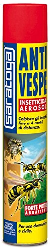 ANTI VESPE SARATOGA 750 ML FORTE GITTATA FINO A 4 METRI E CALABRONI