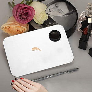 2 pezzi Palette per miscelazione del trucc,Palette in acrilico trasparente... - Ilgrandebazar