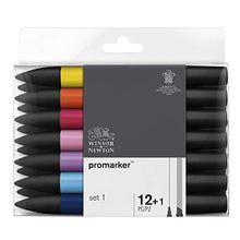 Carica l&#39;immagine nel visualizzatore di Gallery, Winsor &amp; Newton Promarker - 12+1 pennarelli Set 1 - Ilgrandebazar
