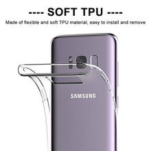 Carica l&#39;immagine nel visualizzatore di Gallery, DOSMUNG Custodia per Samsung Galaxy S8,Trasparente S8