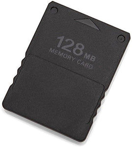 LEAGY 2 pezzi Memory Card da 128 MB per Sony Playstation 2 PS2