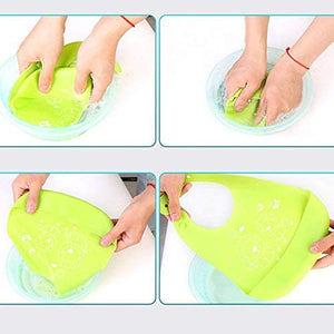Bavaglini Silicone, Bavaglino 3pcs, Silicone bavaglini per bambini - Ilgrandebazar