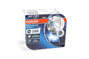 64210CBI-HCB COPPIA LAMPADE OSRAM COOL BLUE INTENSE H7, FARI ALOGENI PER...