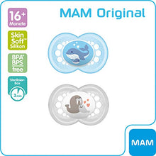 Carica l&#39;immagine nel visualizzatore di Gallery, MAM 706011 - Ciuccio &quot;Original&quot; in silicone per bambini dai 16 mesi su,... - Ilgrandebazar