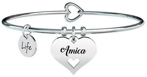 Cuore Amica, Unica, Argento