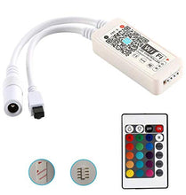 Carica l&#39;immagine nel visualizzatore di Gallery, WiFi RGB Controller per strisce luminose a LED, Wifi Rgb + Remote - Ilgrandebazar