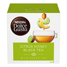 Carica l&#39;immagine nel visualizzatore di Gallery, Nescafé Dolce Gusto Citrus Honey Black Tea Tè al di Agrumi Miele e...