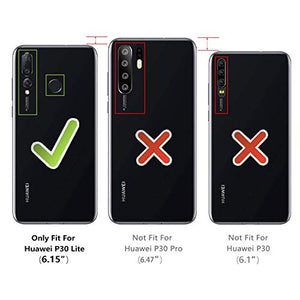 Young & Ming Cover per Huawei P30 Lite, (3 Pack) Morbido Trasparente Amore - Ilgrandebazar