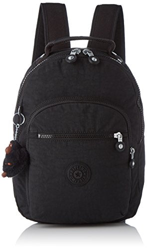Kipling CLAS SEOUL S Zaino, 34 cm, 10 liters, Nero (True Black) True Black