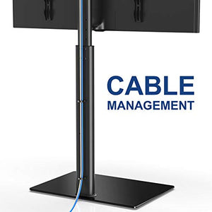 FITUEYES Supporto Girevole per TV da 32 a 55 pollici Mobile Porta 1 ripiano - Ilgrandebazar