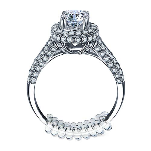 Rungao 14 adattatori Riduttori per Anelli da 2 mm e 3 con Panno...