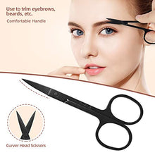 Carica l&#39;immagine nel visualizzatore di Gallery, Rymall 6PCS Set di Pinzette per Sopracciglia, Acciaio inox per...