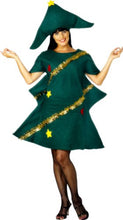 Carica l'immagine nel visualizzatore di Gallery, Smiffys Costume Albero di Natale, Verde, con Tunica e Cappello
