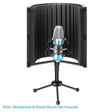 Carica l&#39;immagine nel visualizzatore di Gallery, Neewer Parabrezza Isolante per Microfono Compatto da Tavolo con Supporto... - Ilgrandebazar